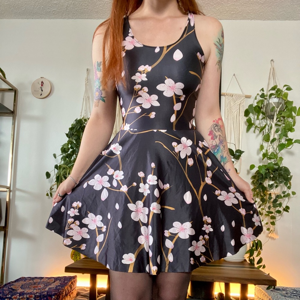 Floral skater dress